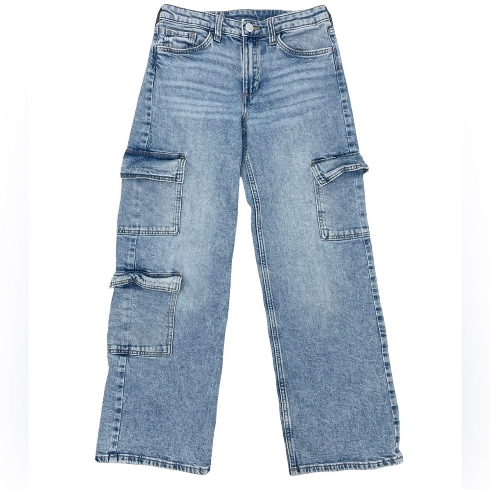 Blue Cargo Jeans
